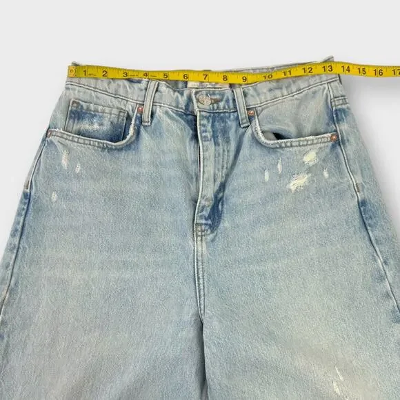 Free People x We The Free Frank Dad Jean in Sunday Blue Size 26 - Picture 7 of 8